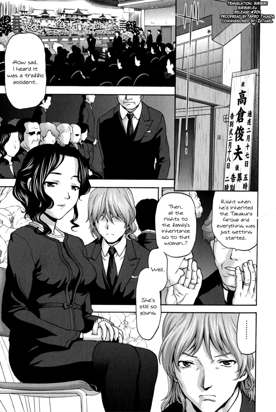 Hentai Manga Comic-Koujo Ryoujoku AHAN-Chapter 2-Woman in Mourning-1